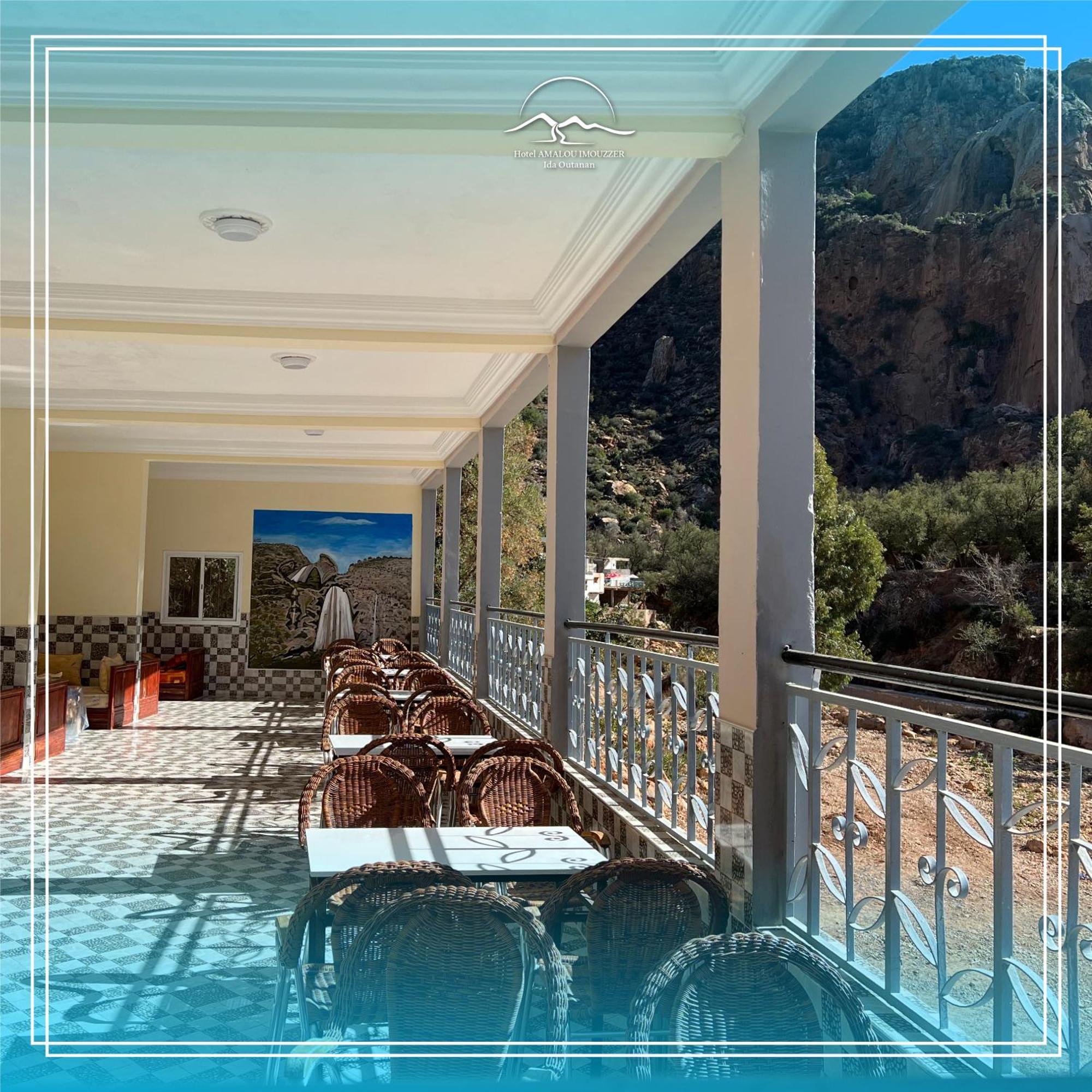 Hotel Amalou Imouzzer Ida Ou Tanane Экстерьер фото