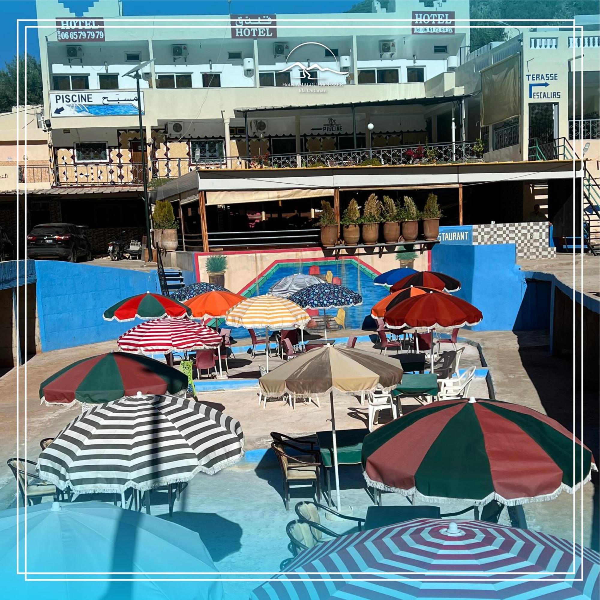 Hotel Amalou Imouzzer Ida Ou Tanane Экстерьер фото